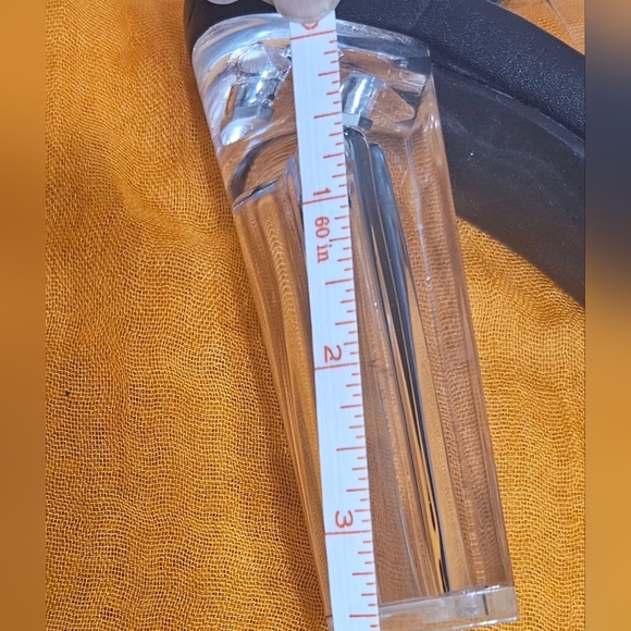 TOP Moda Black and Clear Heels - Picture 6 of 6